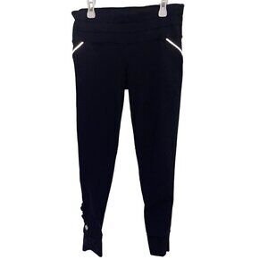 Athleta Relay Tight Yoga Jogger Black Pants Size Small